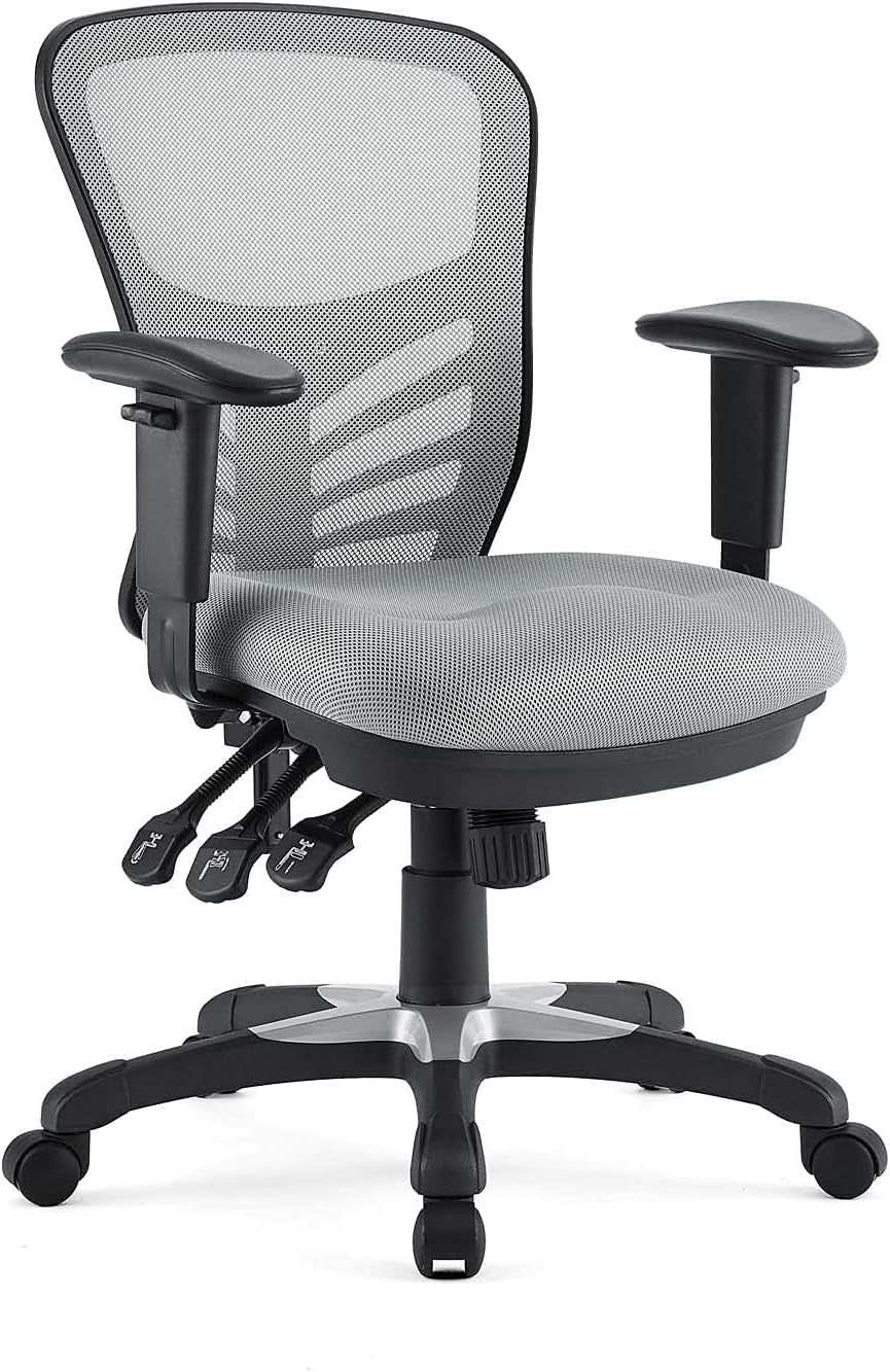 EEI-757-GRY Articulate Ergonomic Mesh Office Chair in Gray