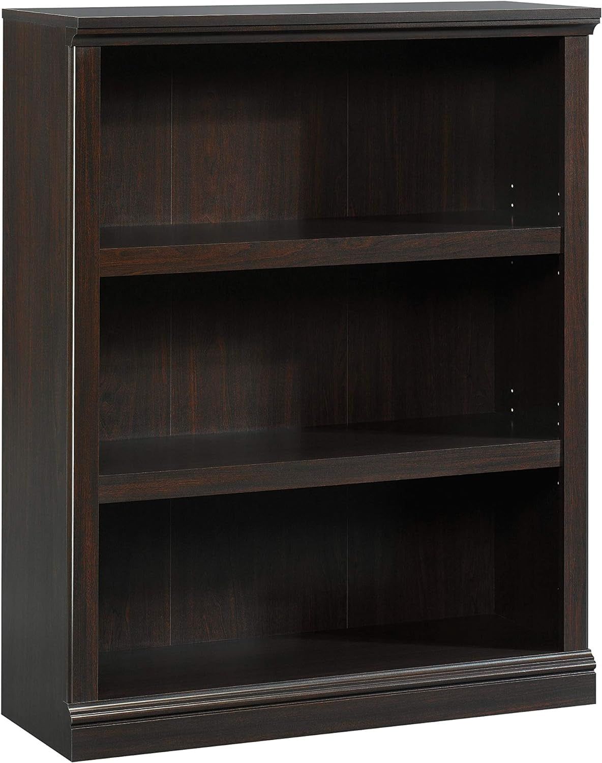 Miscellaneous Storage 3-Shelf Bookcase/ Book Shelf, Jamocha Wood Finish