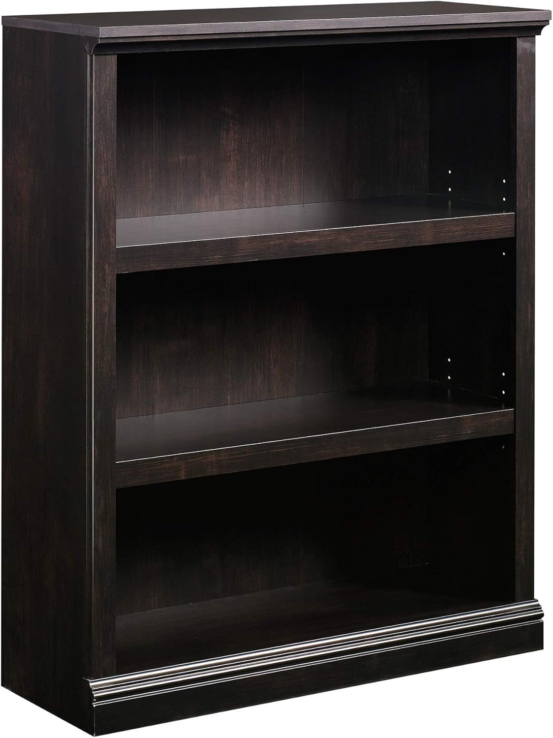 3 Tier Book Shelf Wooden Bookcase Multipurpose Bookshelf for Home Office, Living Room, in Estate Black