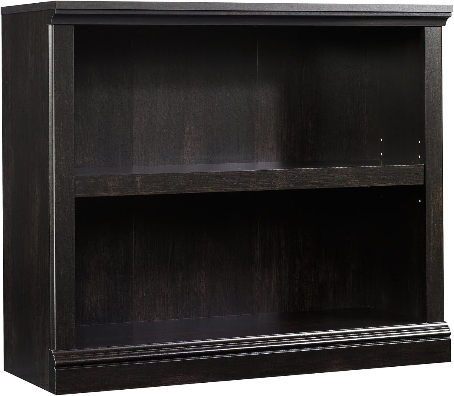 Miscellaneous Storage 2-Shelf Bookcase/ Book Shelf, Estate Black Finish