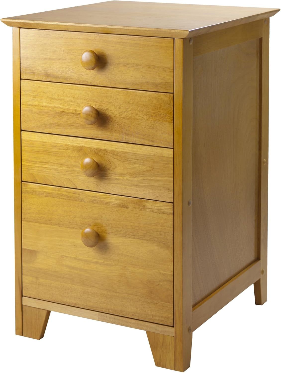 Studio File Cabinet, Honey