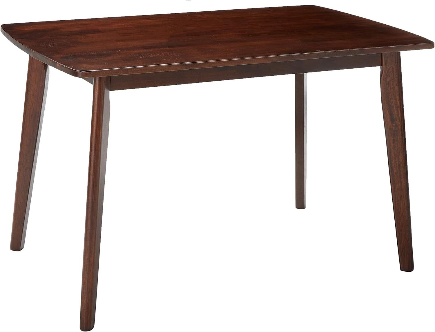 94848 Shaye Dining Table, Walnut, 47.2X29.53X29.13