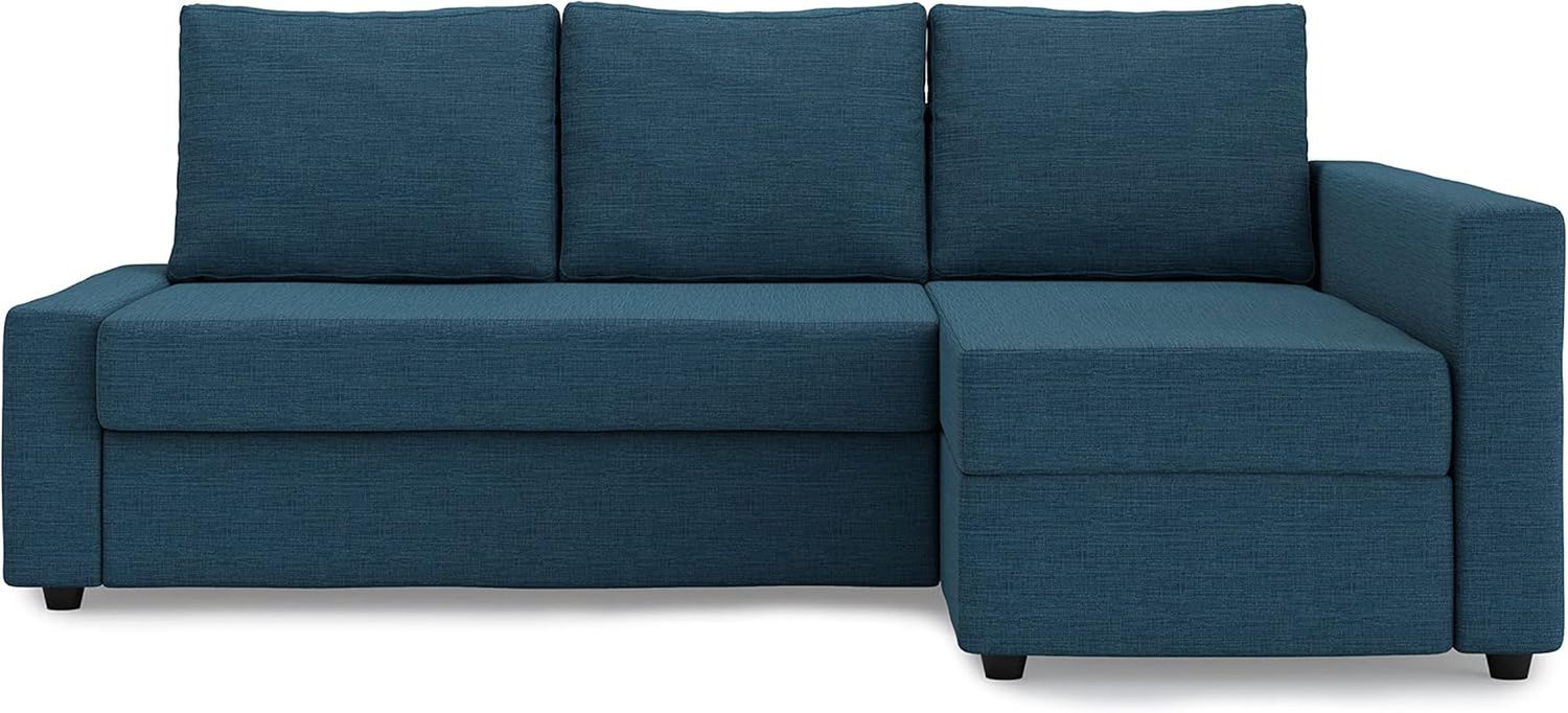 Snug Fit Friheten Slipcover for the IKEA Friheten with Chaise Corner Cover, Sofa Bed Cover, Sectional Slipcover Replacement (Navy Blue)