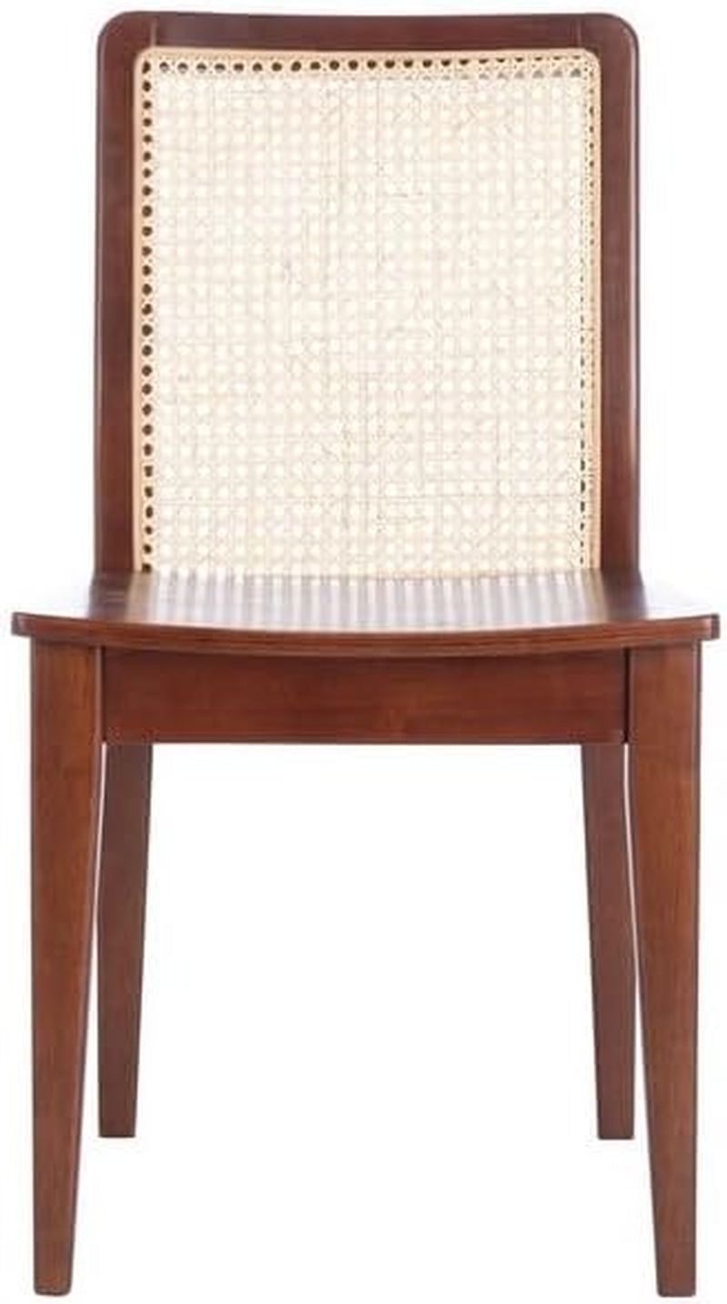 Home Collection Benicio Dark Brown/Natural Rattan Dining Chair (Set of 2) DCH1005A-SET2