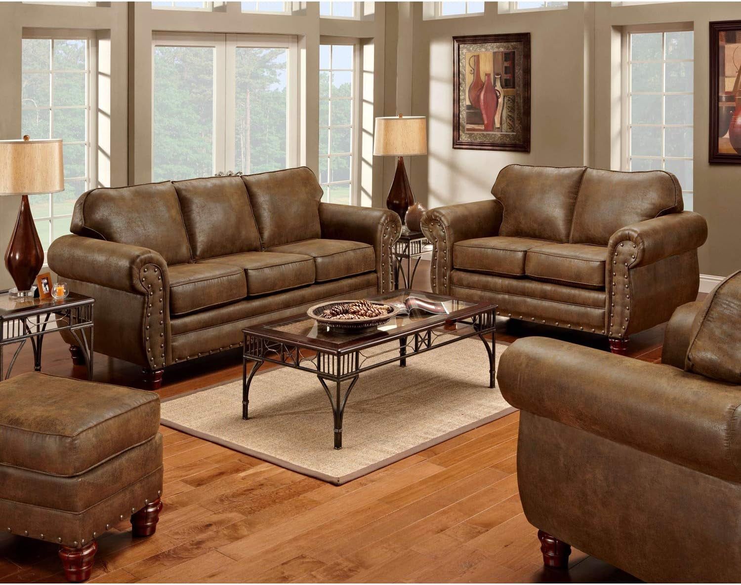 4-Piece Sedona Set with Sofa/Loveseat/Chair/Ottoman