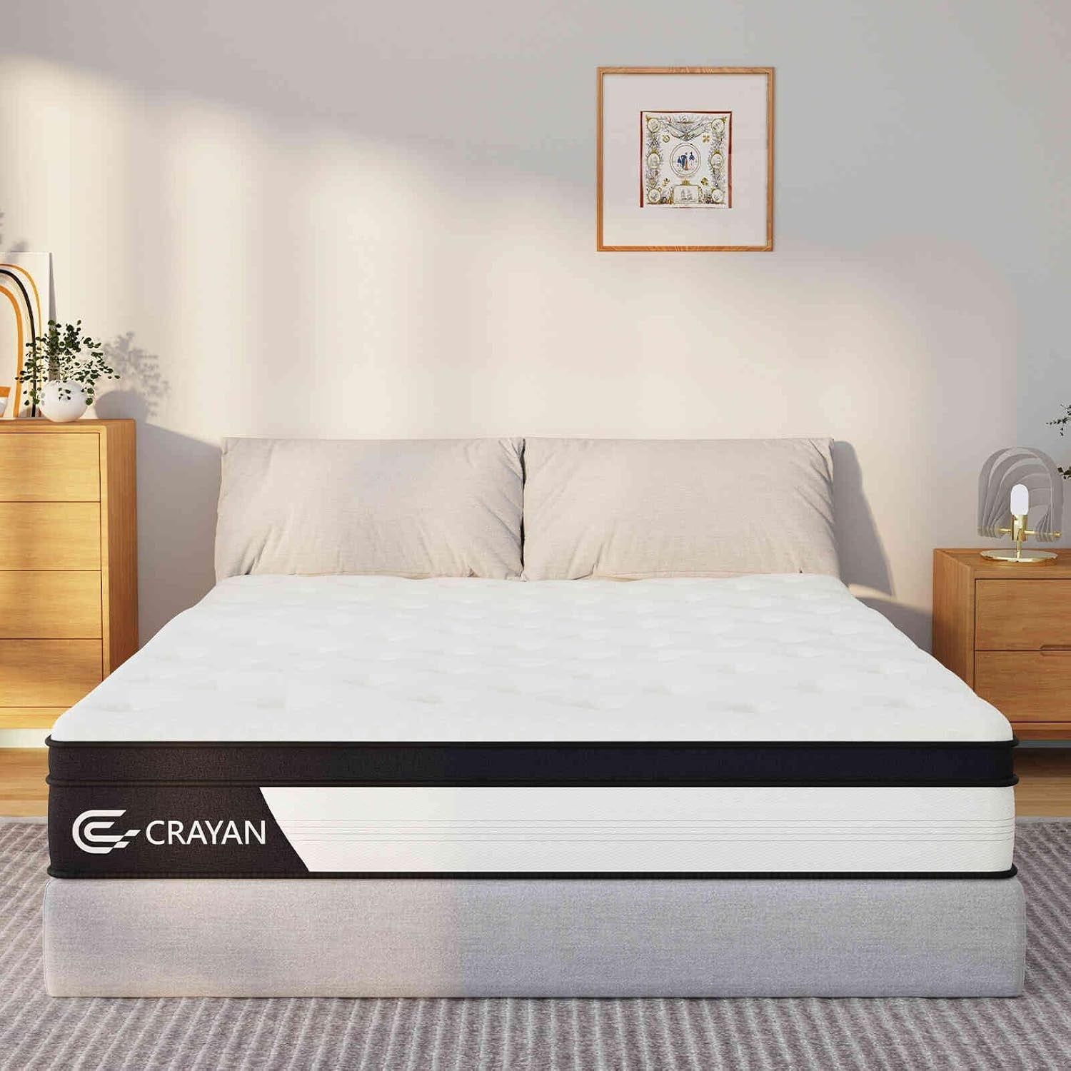 10 Inch Full Size Hybrid Mattress for Ultimate Comfort