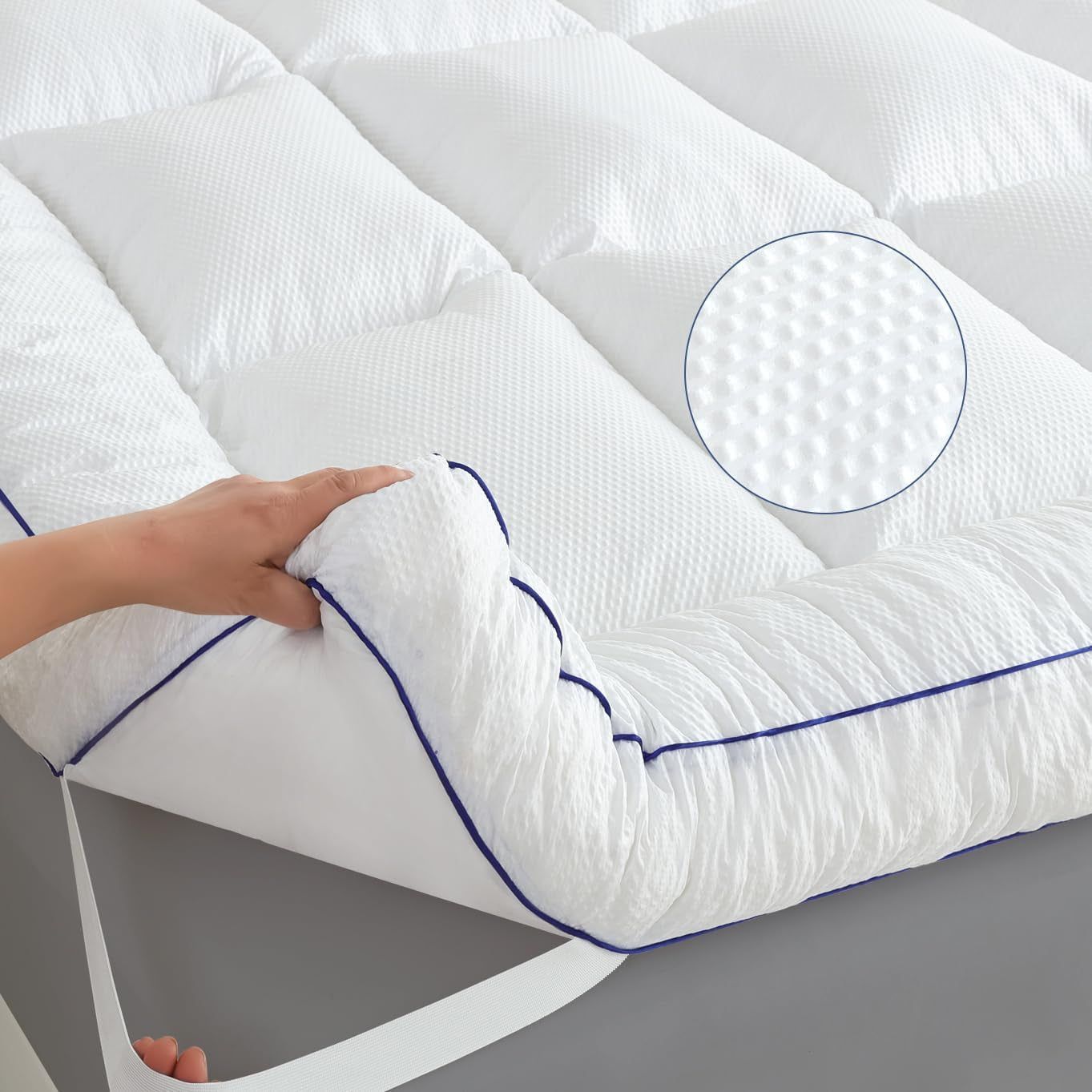 4 Inch Memory Foam Mattress Topper for Ultimate Comfort