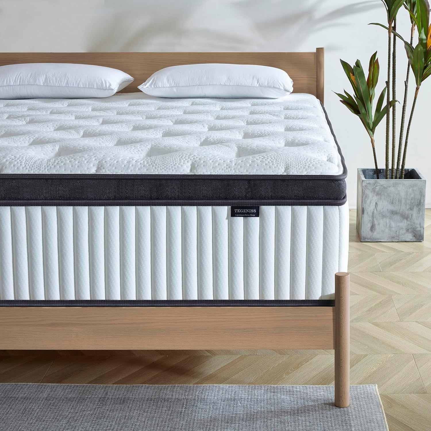 14 Inch King Size Memory Foam Mattress for Comfort
