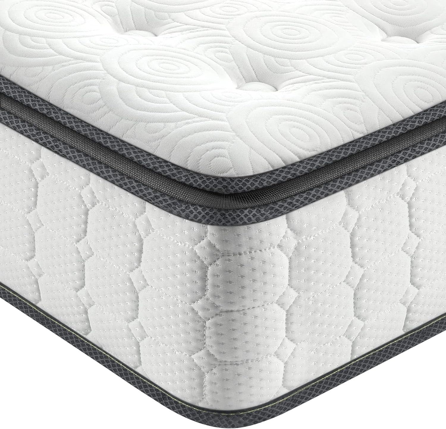 10 Inch Hybrid Pillow Top Queen Mattress in Box