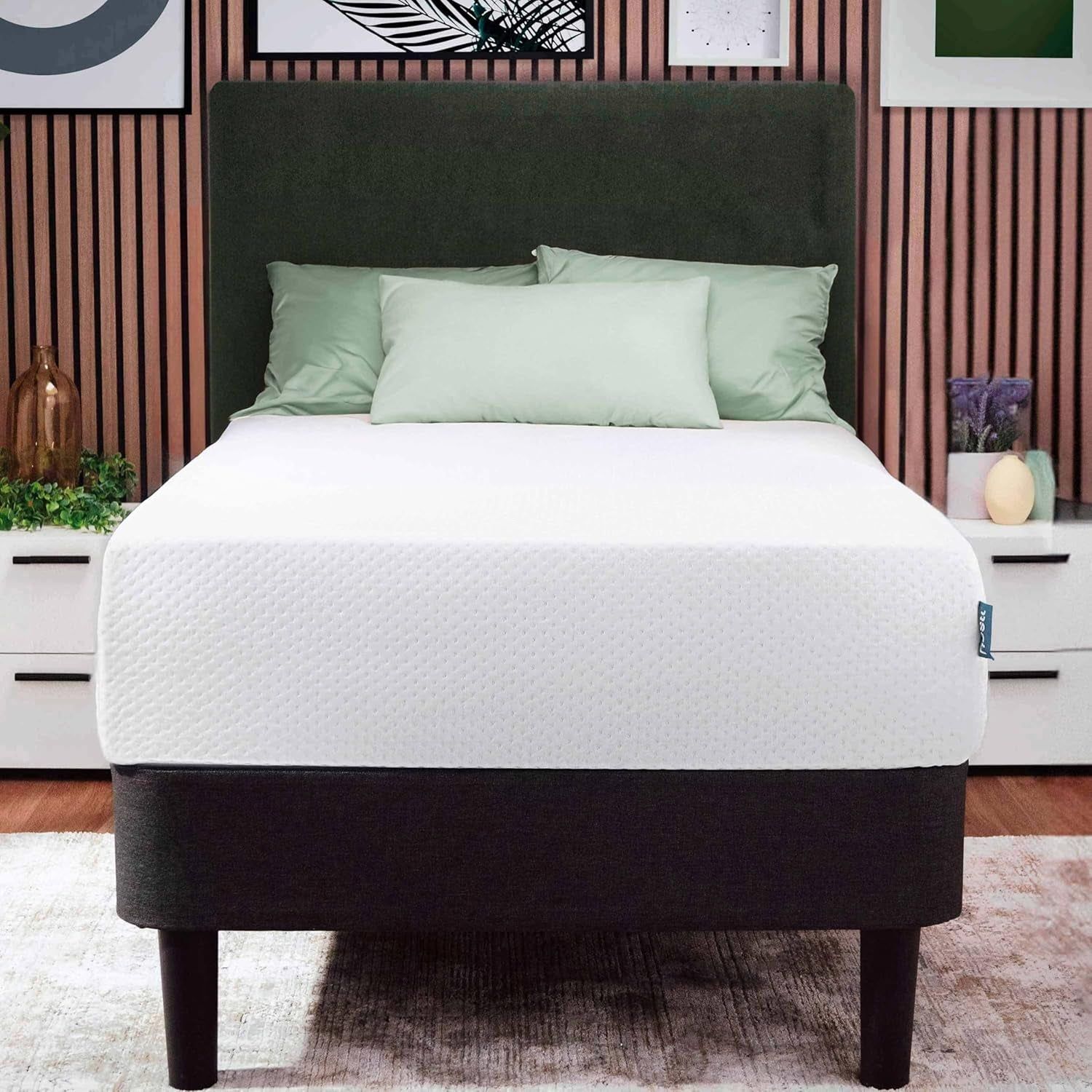 Cooling Graphite Memory Foam Twin Mattress for Kids