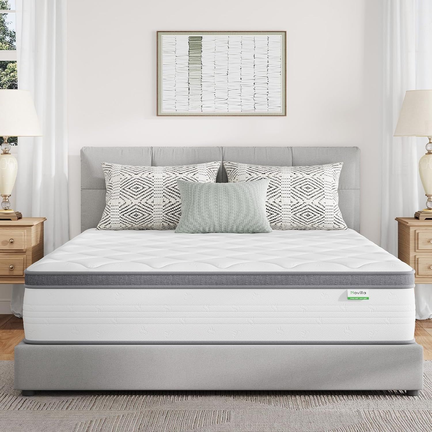 Hybrid Full Mattress with Pocket Coils and Foam
