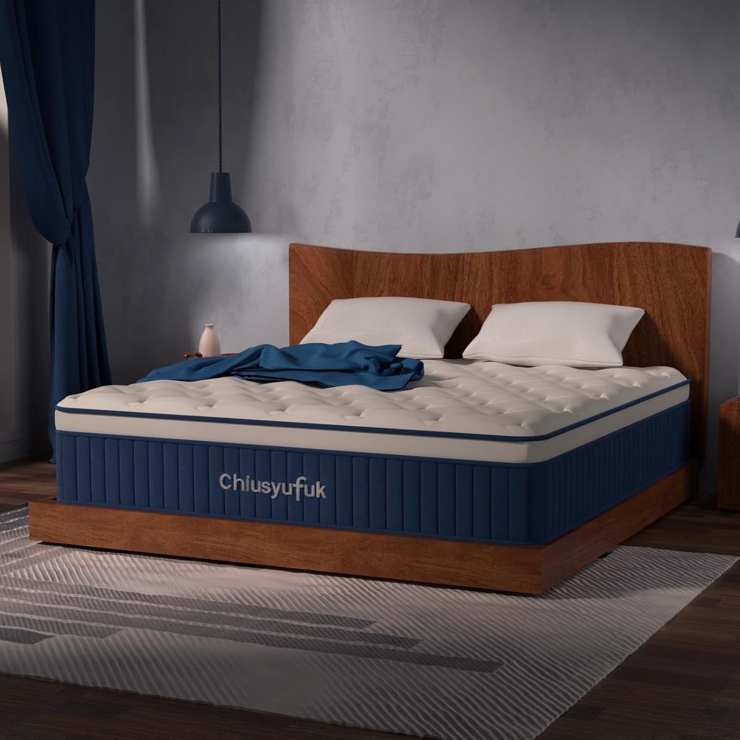10 Inch Twin Size Hybrid Mattress with Memory Foam