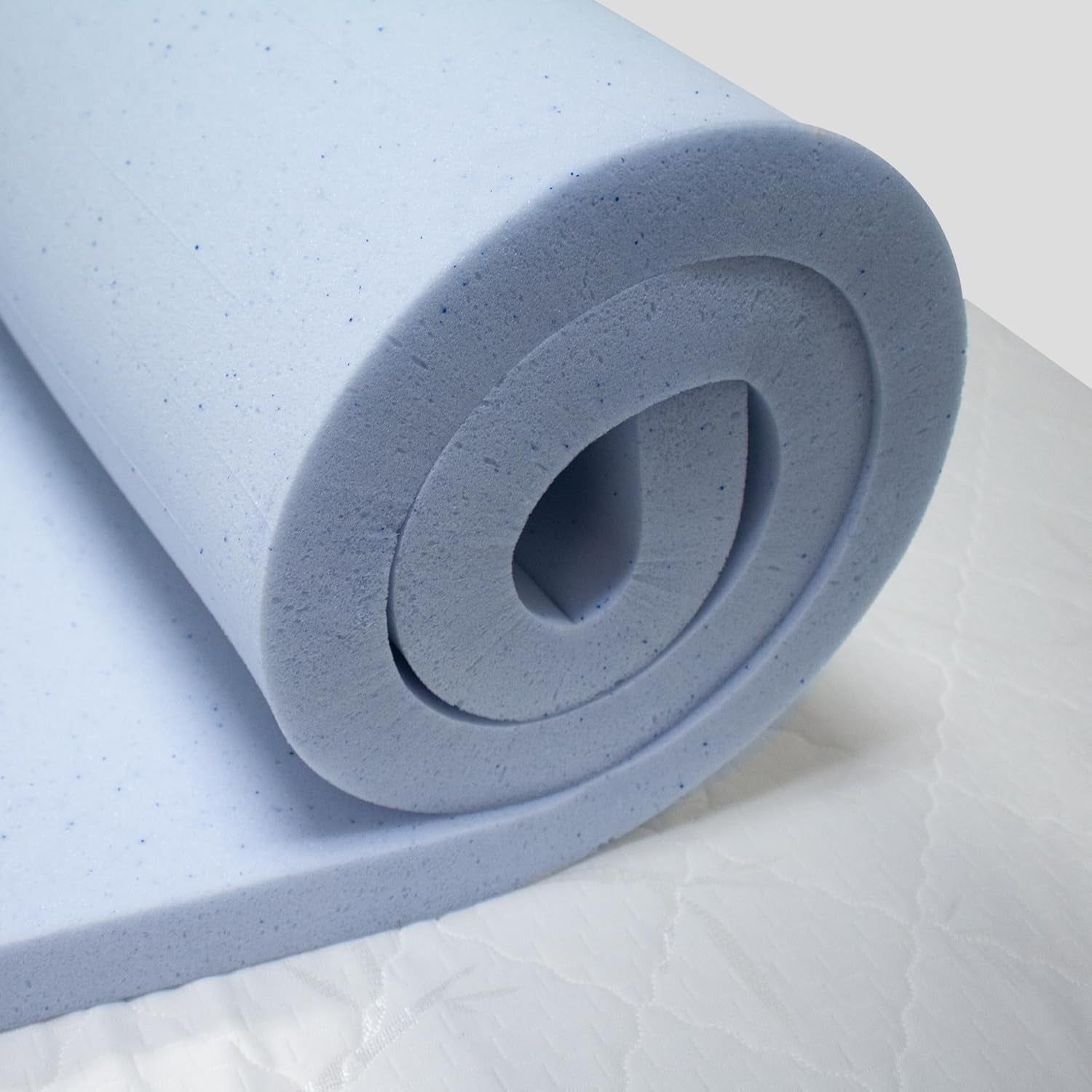 2 Inch Gel Memory Foam RV Mattress Topper