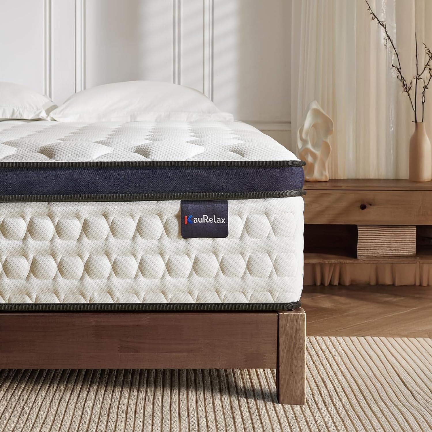 Comfortable King Size Gel Memory Foam Mattress Hybrid