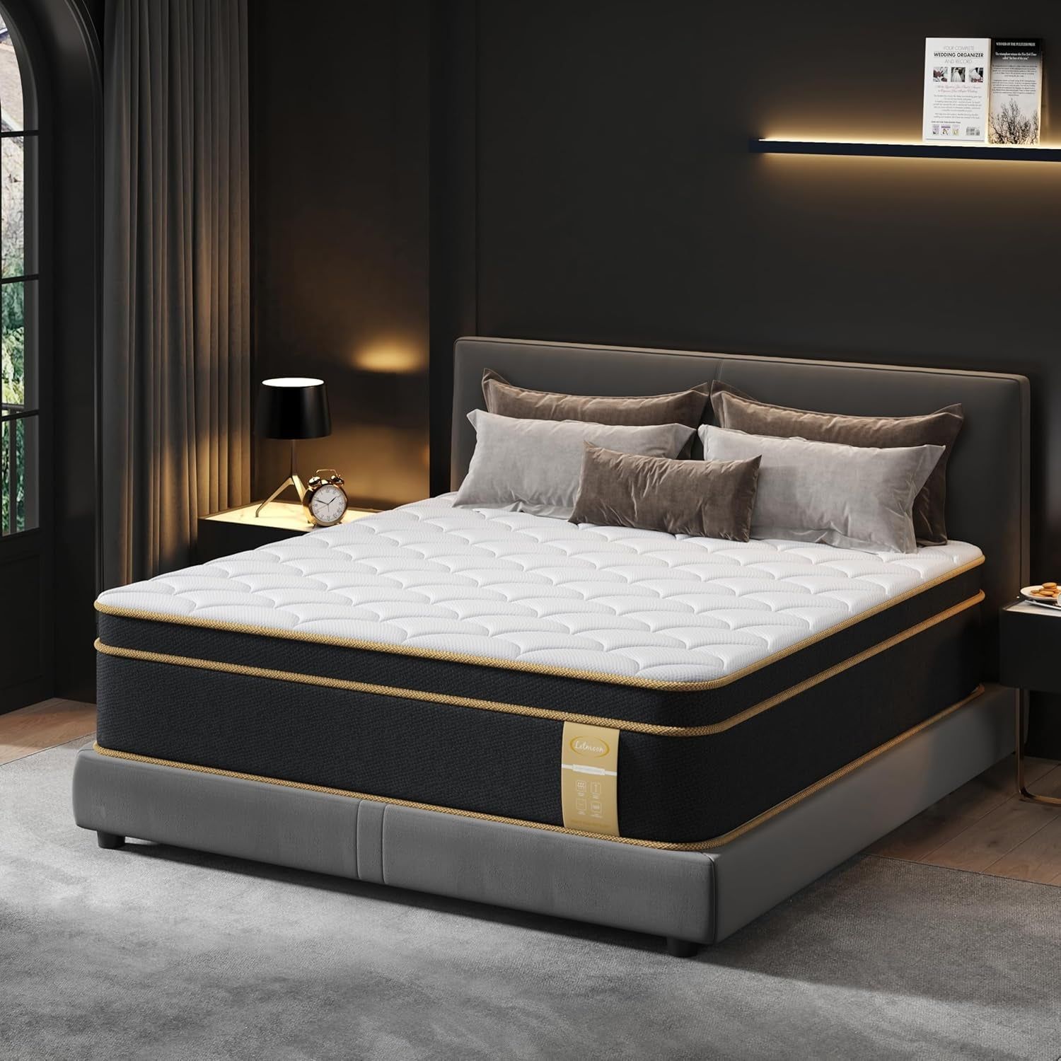 King Size 14 Inch Gel Memory Foam Mattress