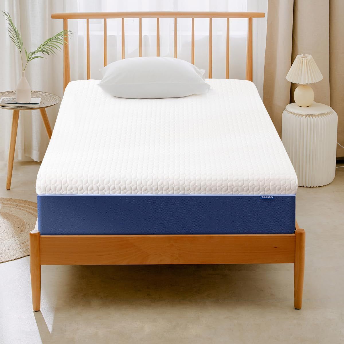 6 Inch Cooling Memory Foam Mattress with Pressure Relief