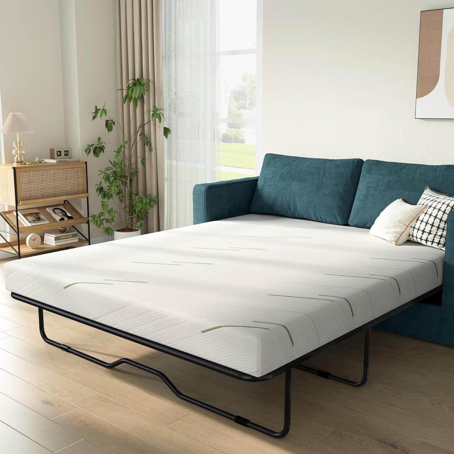4 Inch Gel Memory Foam Sofa Cushion for Comfort
