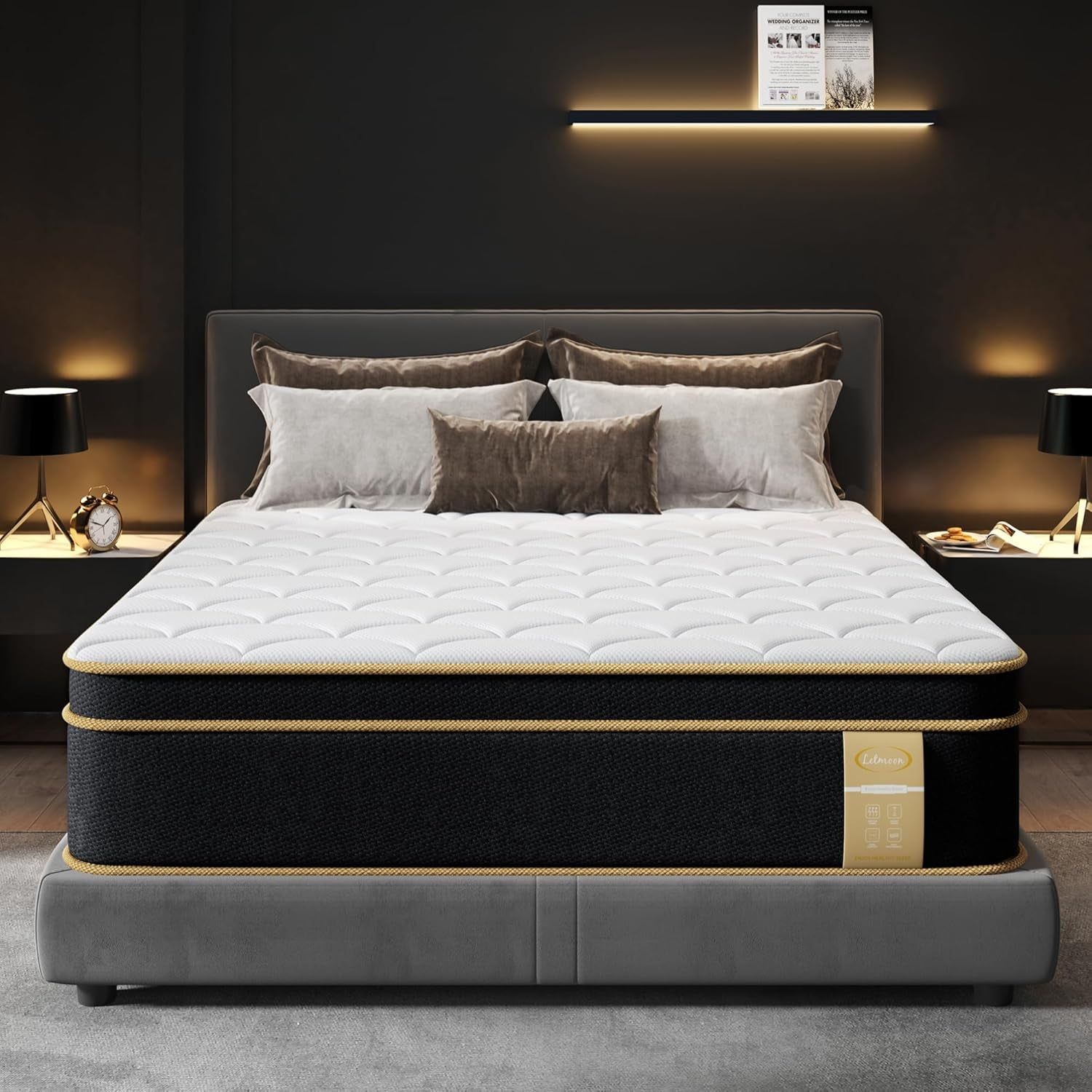 12 Inch Gel Memory Foam Queen Mattress In Box