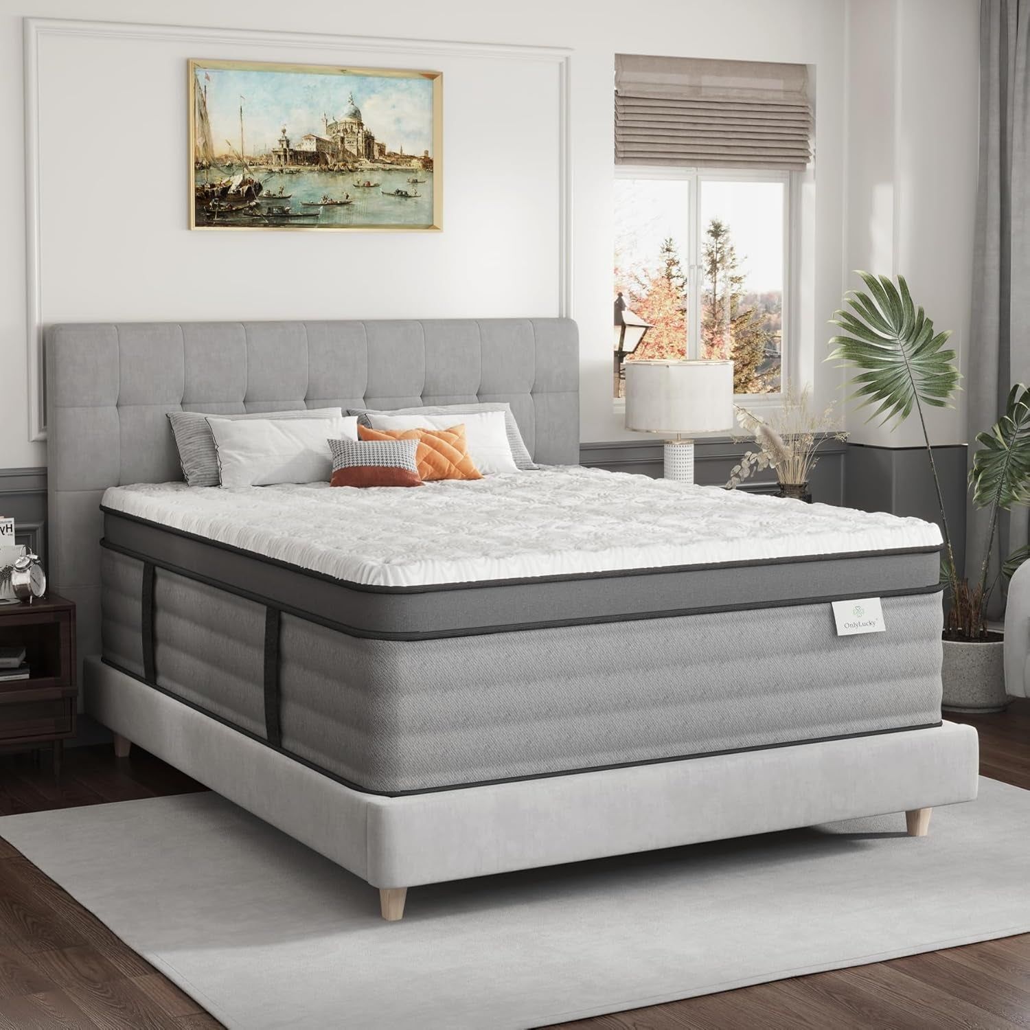 14 Inch Gel Memory Foam Hybrid Full Mattress
