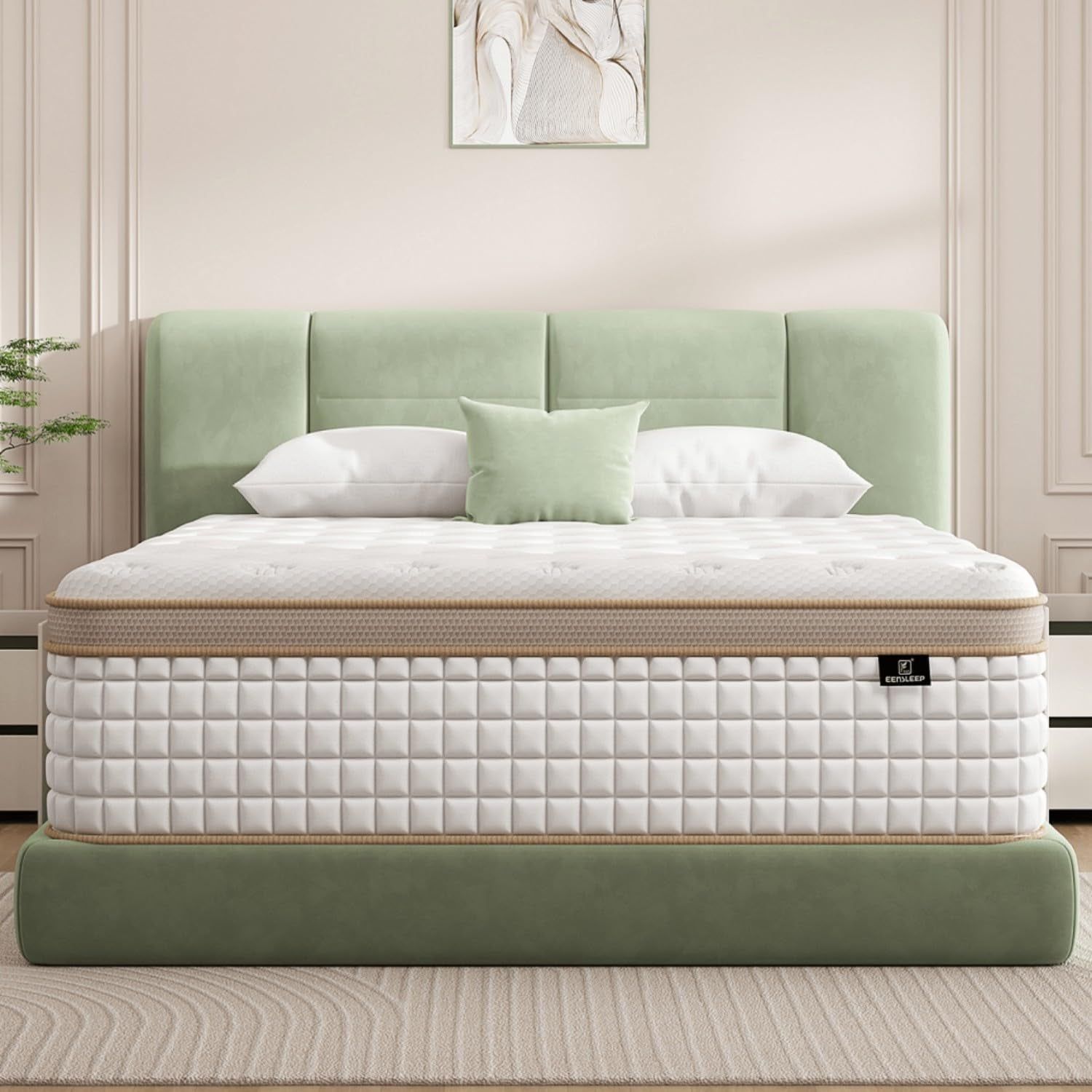 14 Inch King Size Gel Memory Foam Mattress Hybrid
