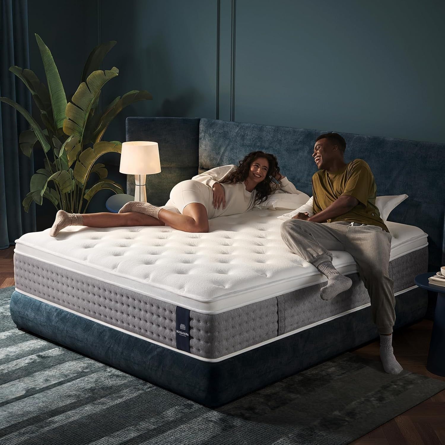 Queen Hybrid Mattress 14 Inch Medium Firm Support