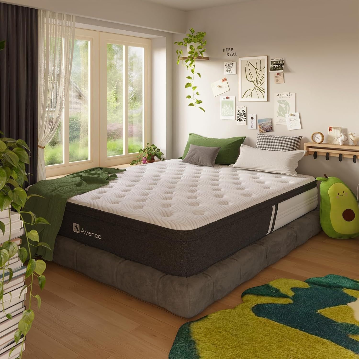 10 Inch Queen Hybrid Mattress with Gel Foam