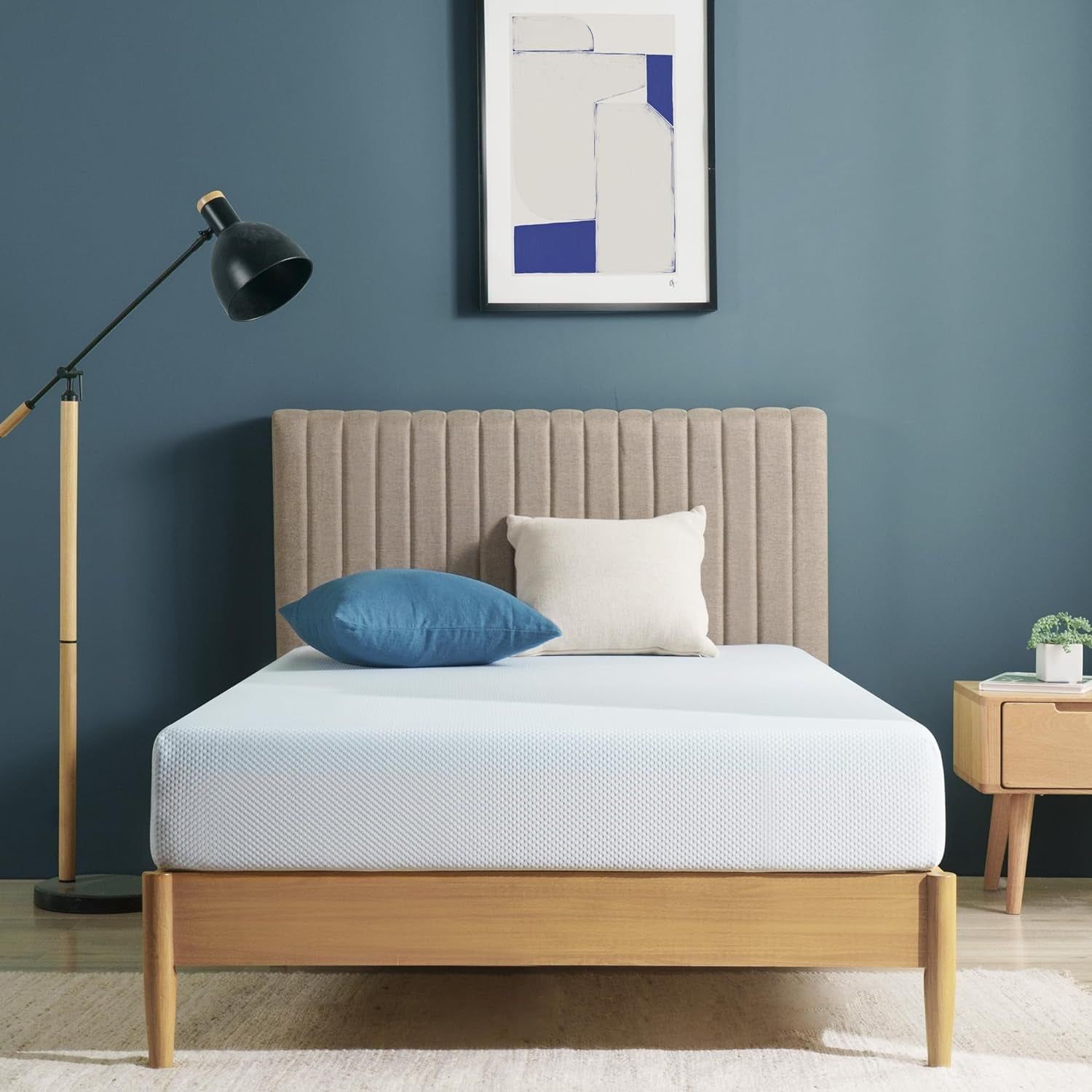 8 Inch Green Tea Memory Foam Twin Mattress Cooling