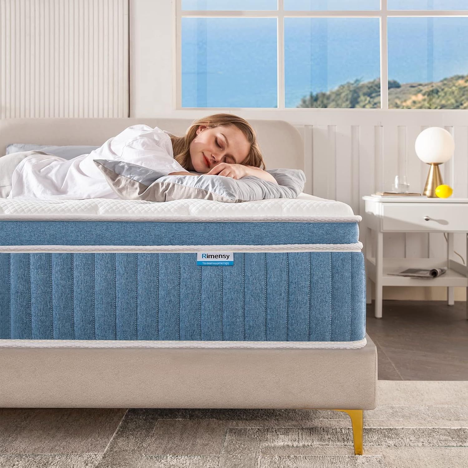 12 Inch Hybrid Memory Foam Mattress for Ultimate Comfort