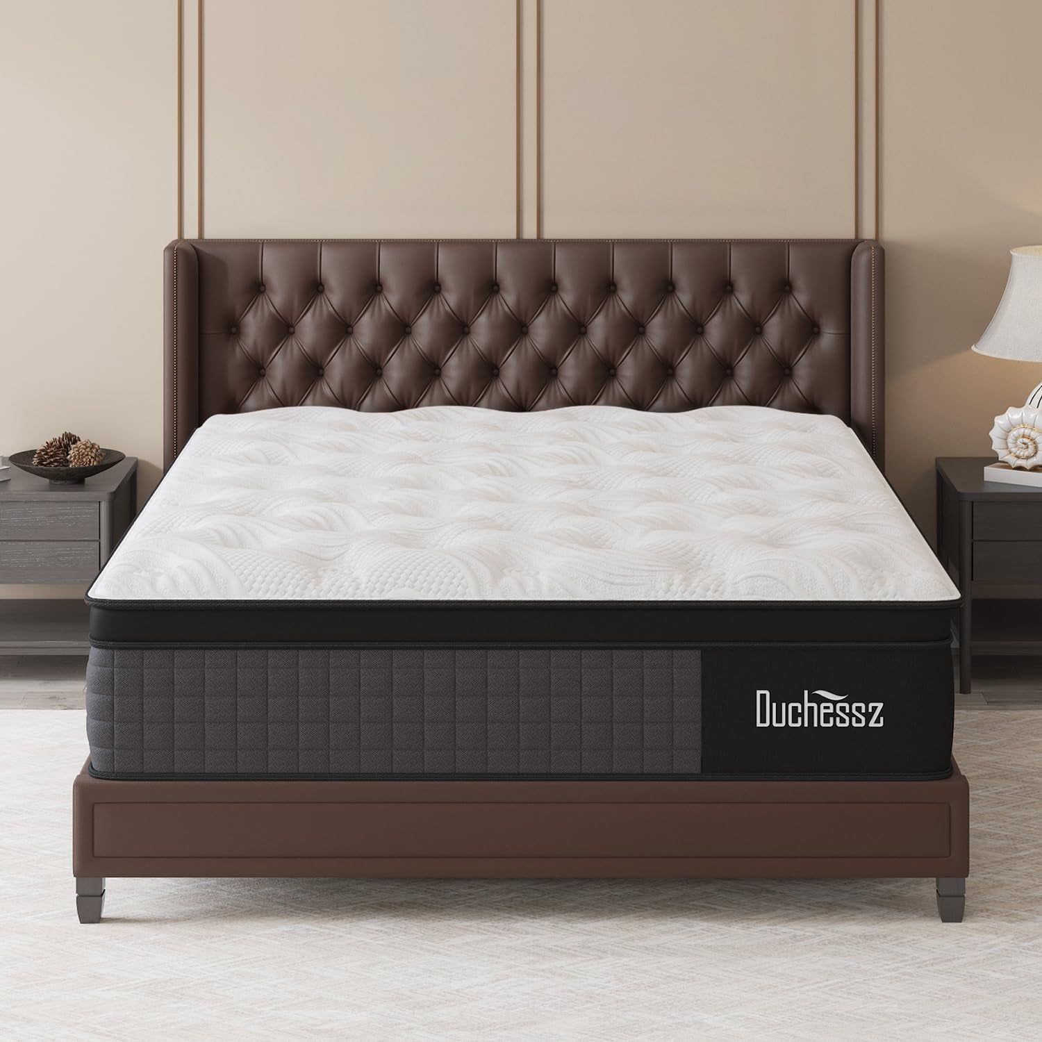 14 Inch Hybrid Queen Mattress with Gel Memory Foam