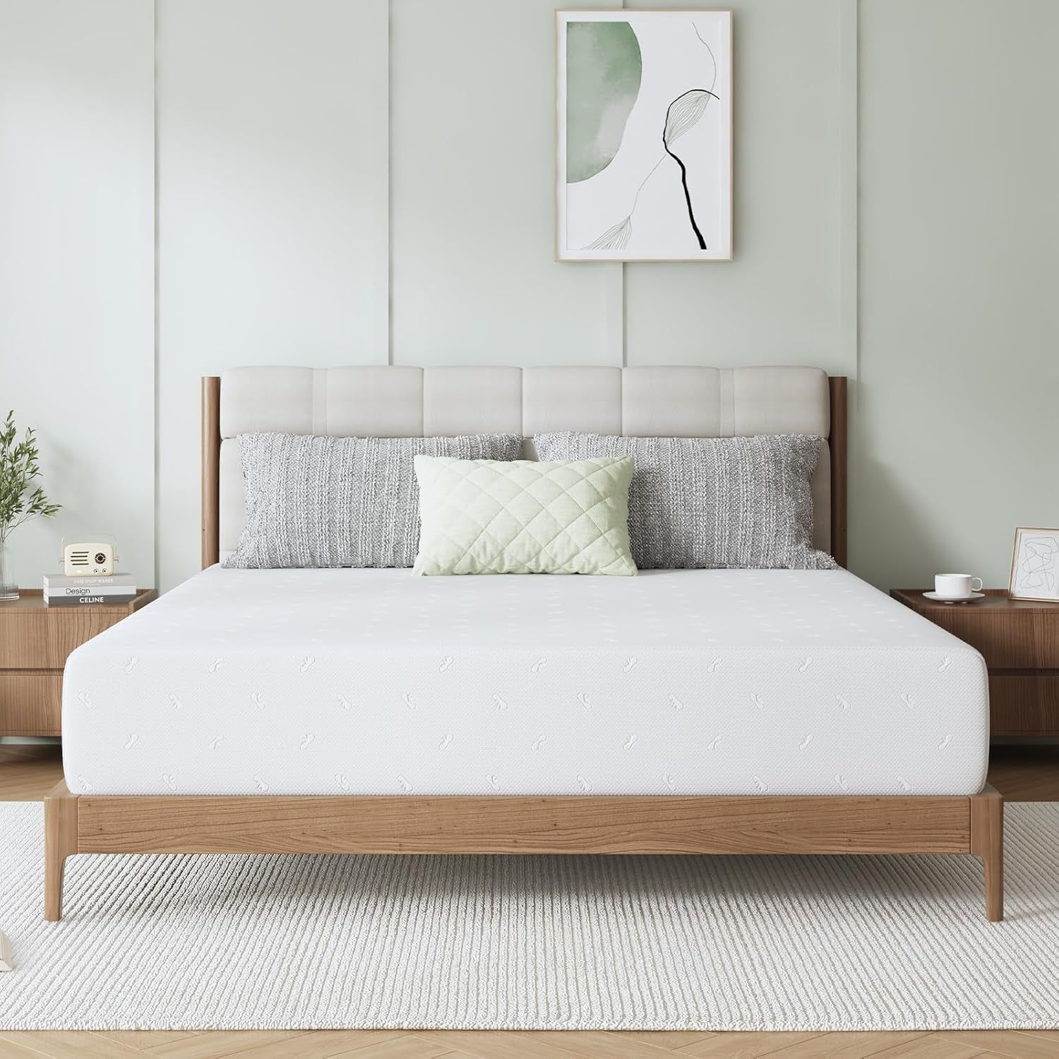 14 Inch King Size Memory Foam Mattress for Comfort