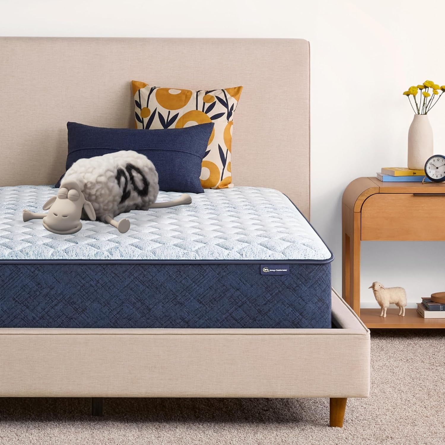 Sleeptrue Firm 11&quot; King Hybrid Mattress in a Box, Cooling, Breathable, and Pressure Relieving - 100 Night Trial, Certipur-Us Certified and 10 Year Limited Warranty