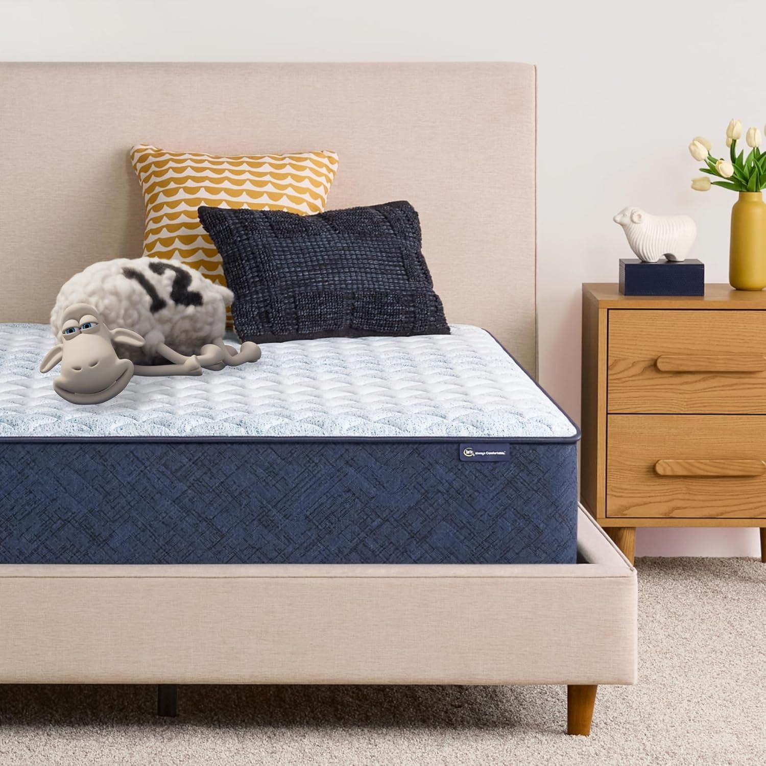 Sleeptrue Firm 12&quot; Queen Memory Foam Mattress in a Box, Cooling, Breathable, and Pressure Relieving - 100 Night Trial, Certipur-Us Certified and 10 Year Limited Warranty