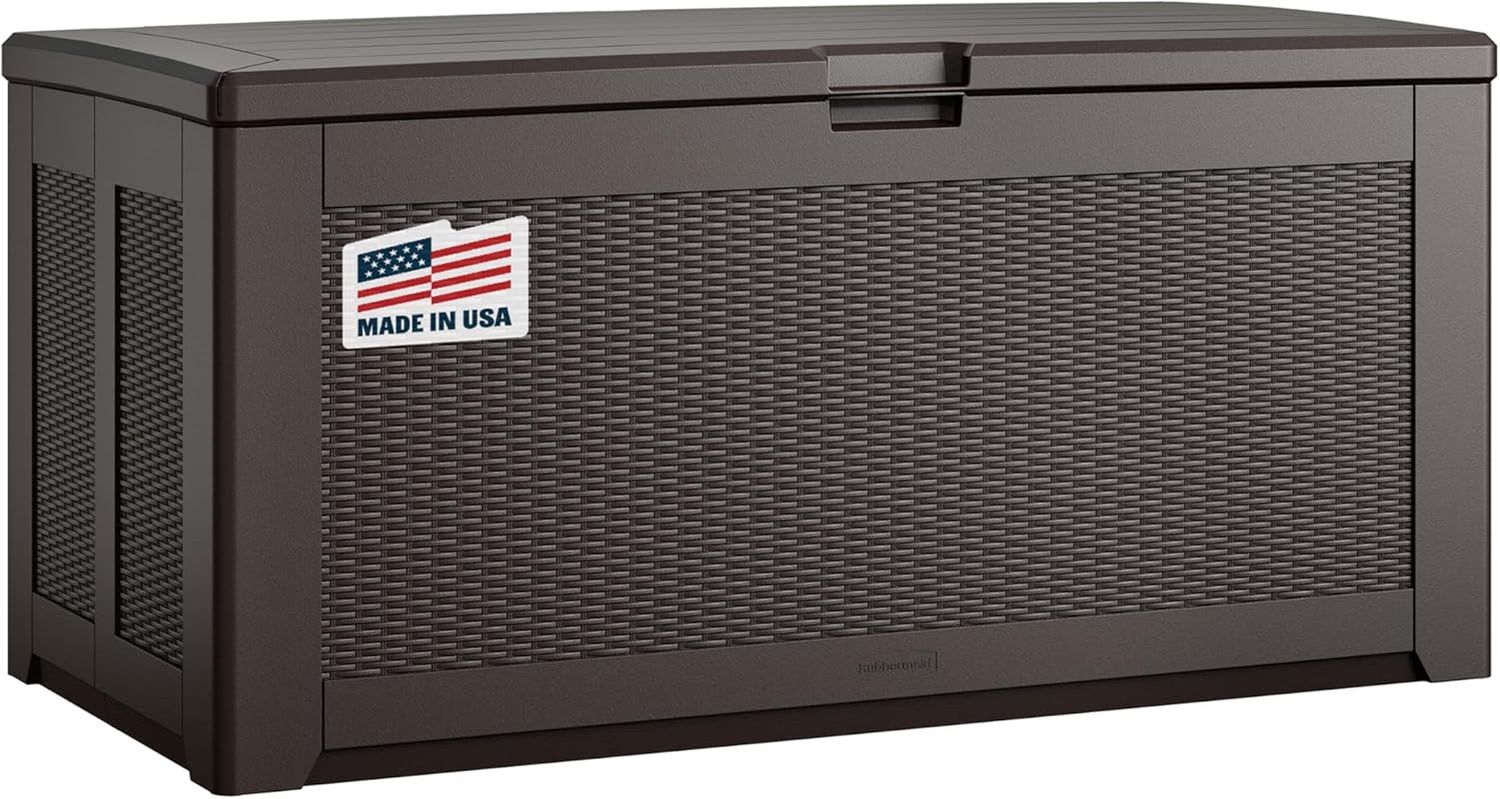 Extra Large Weather Resistant Outdoor Storage Deck Box