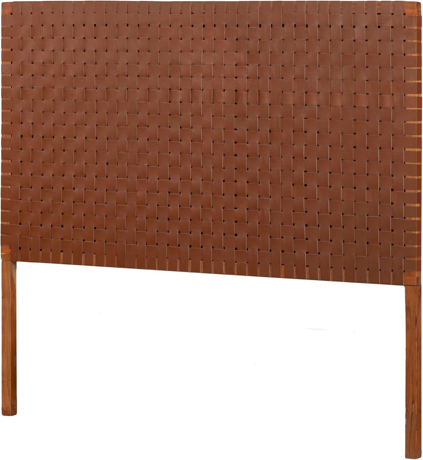 Handmade Brown Queen Headboard for Boho Chic Style