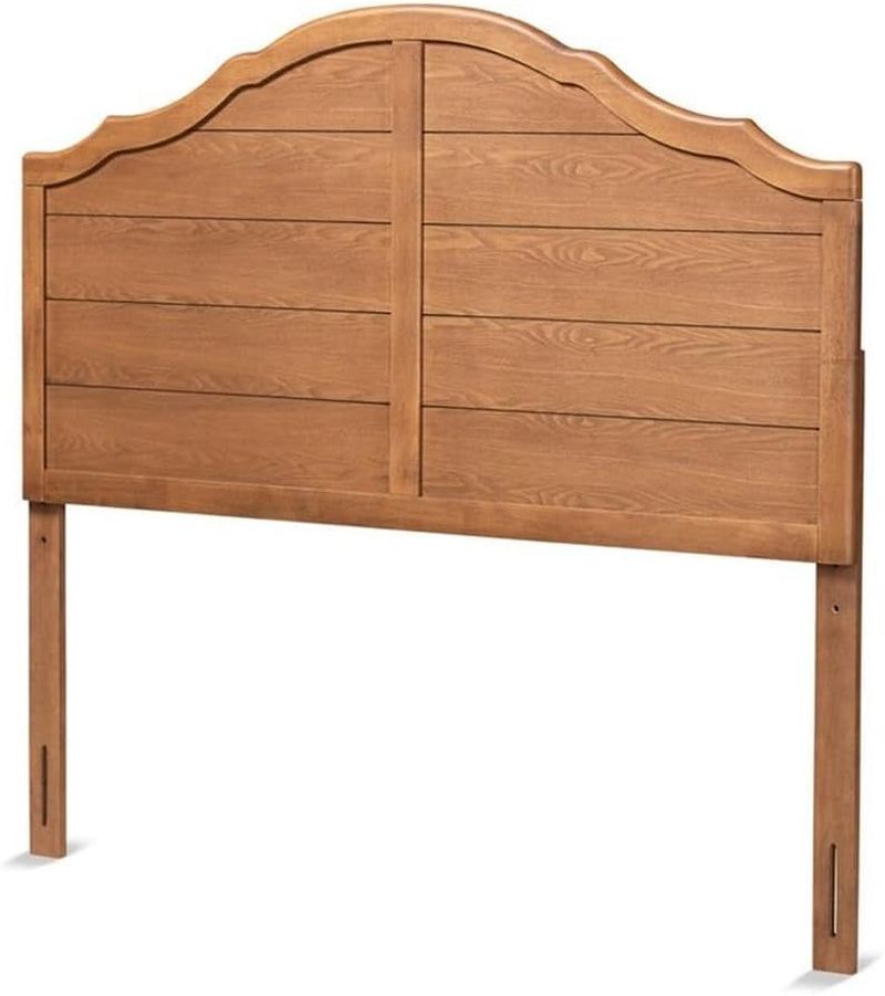 Modern Vintage King Size Headboard in Ash Walnut