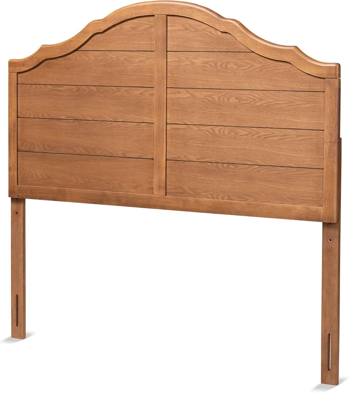 Vintage Farmhouse King Size Wood Headboard with Adjustable Height