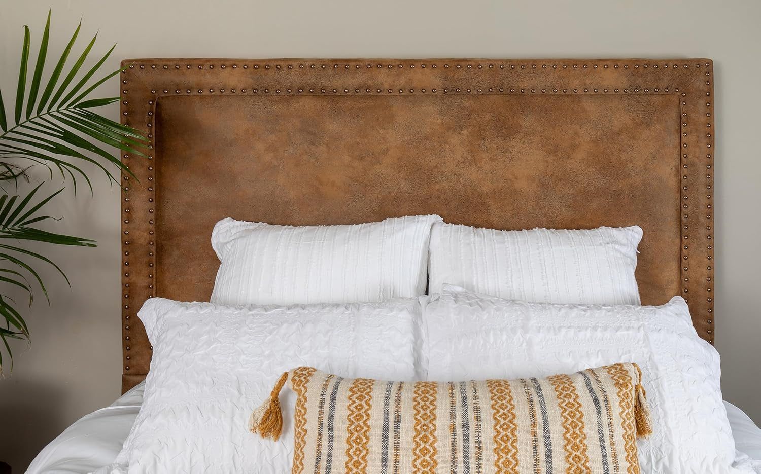 Chic Upholstered King Headboard for Contemporary Bedroom Style