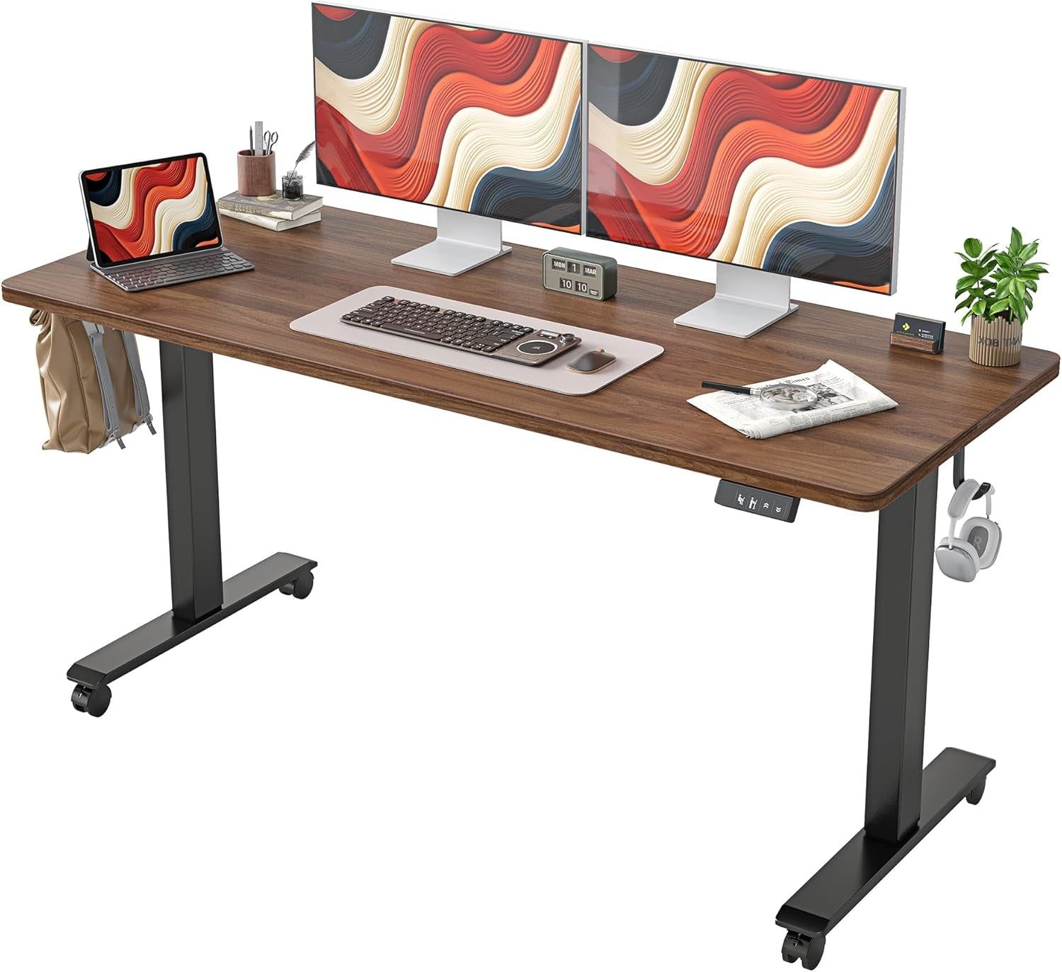 Adjustable Electric Standing Desk for Home Office Use