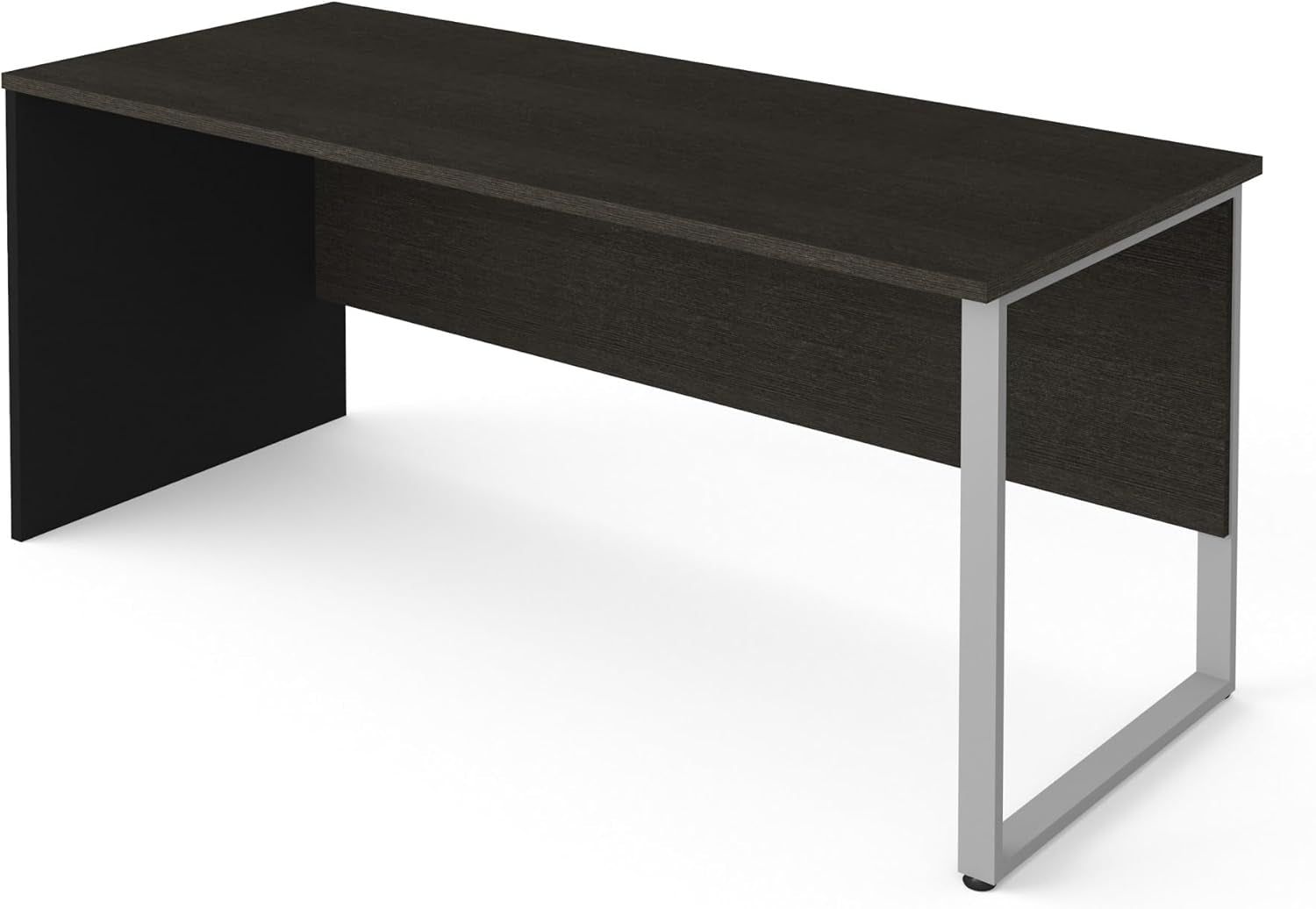 Rectangular Metal Leg Desk with Durable Laminate Surface