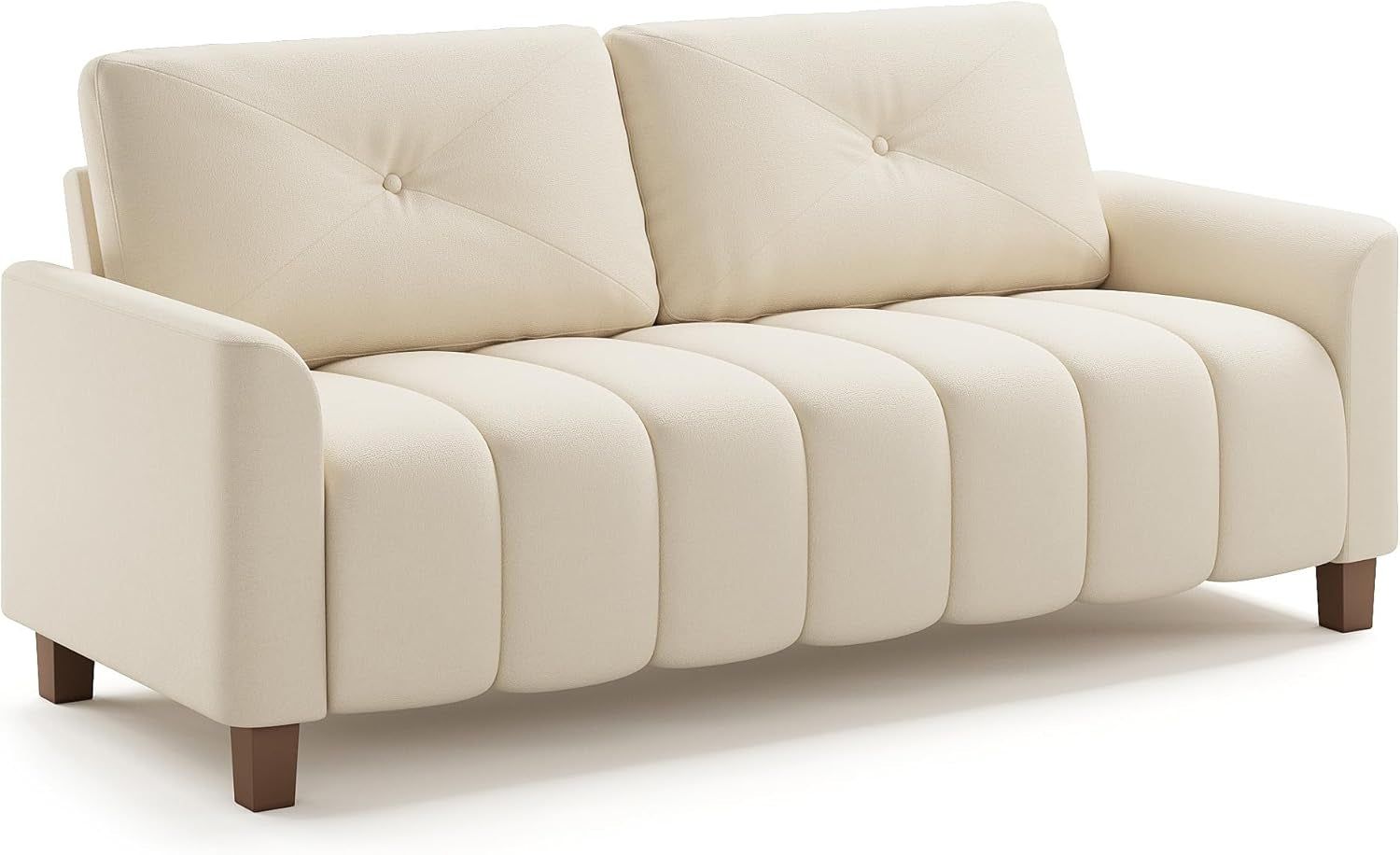 Modern Oversized Loveseat Sofa with Deep Comfortable Seating