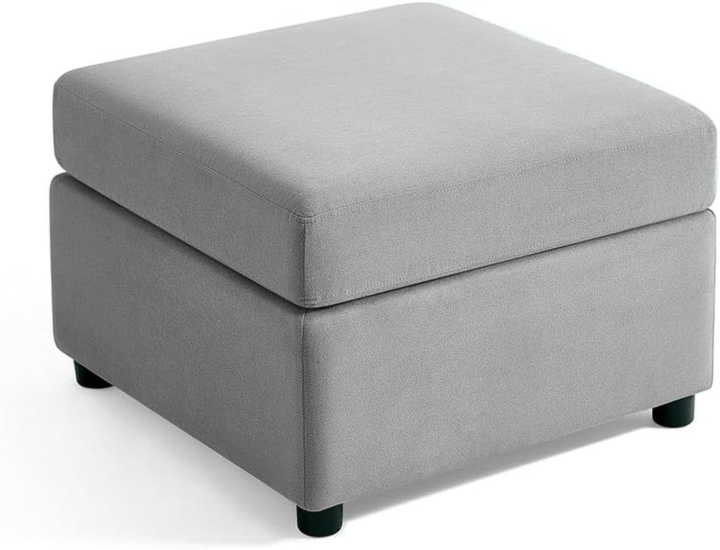 Modular Sectional Sofa With Storage And Washable Covers