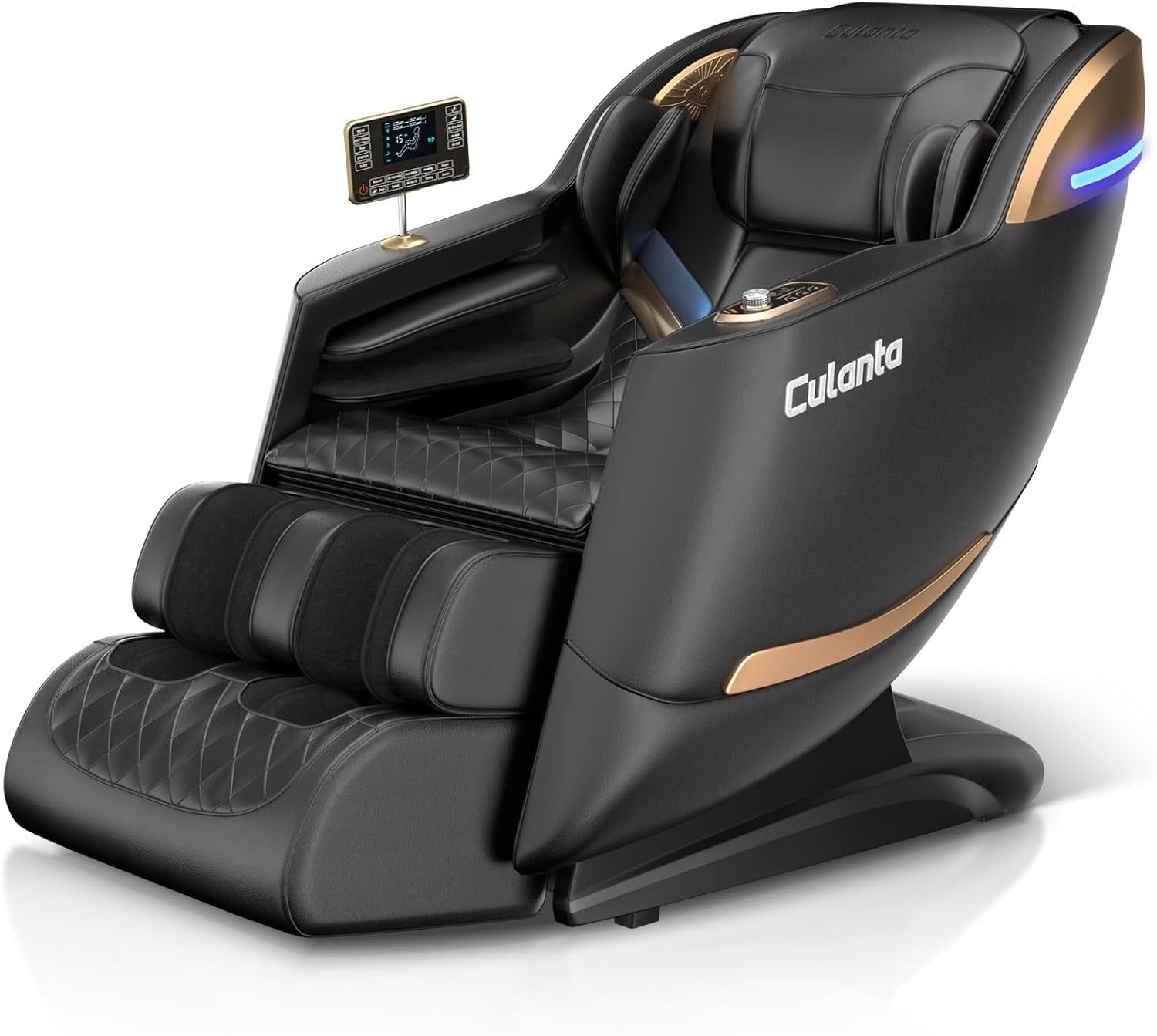 U1 Black Zero Gravity MassageChair SLTrack Edition