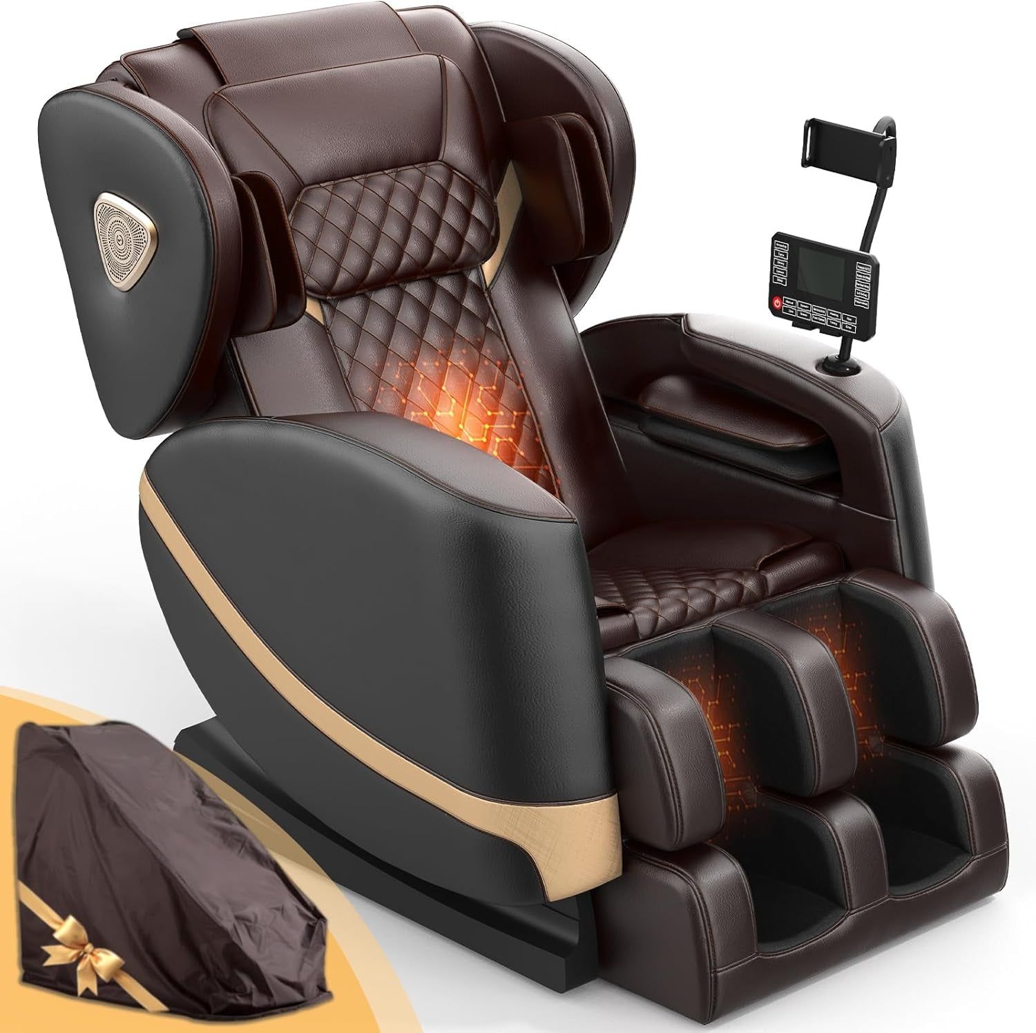 Full Body Zero Gravity Massage Chair With Heating Bluetooth