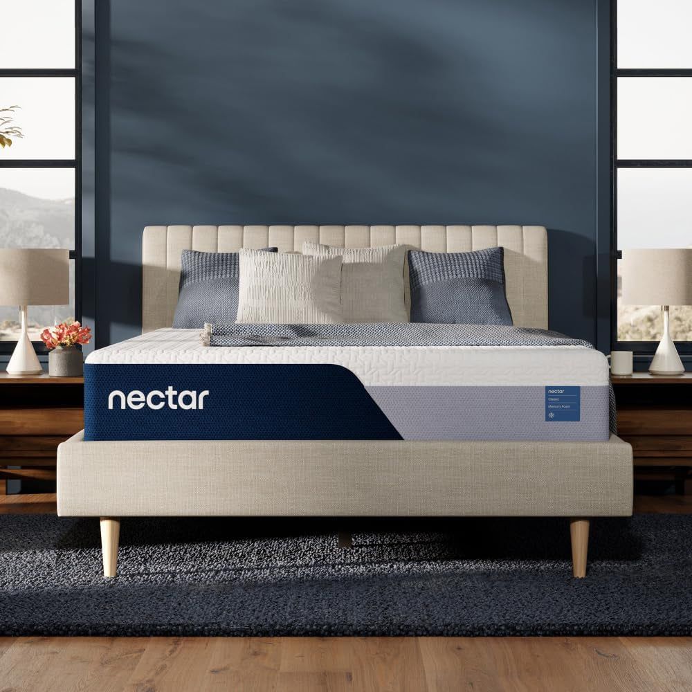 Queen Size Memory Foam Mattress With Cooling Layer