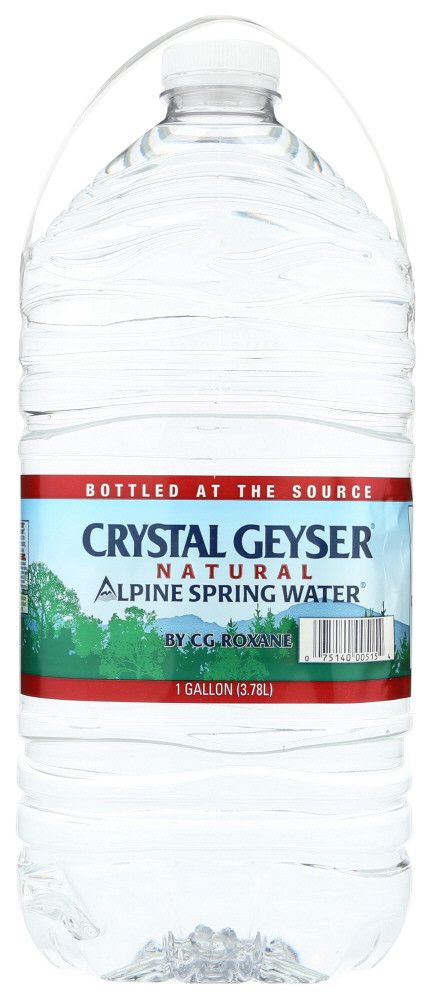 Crystal Geyser Alpine Spring Water Gallon (6x1 GAL)