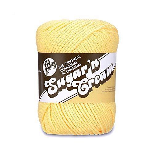 Lily Sugar &#39;N Cream 100% Cotton - Yellow