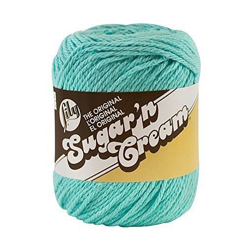 Lily Sugar&#39;n Cream Yarn - Solids Seabreeze