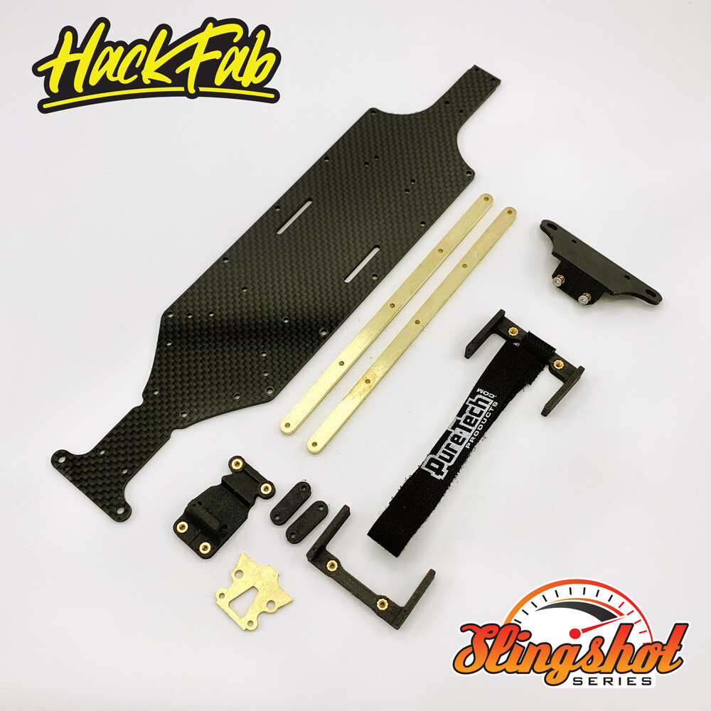 Losi Mini-T 2.0 Slingshot drag chassis conversion kit