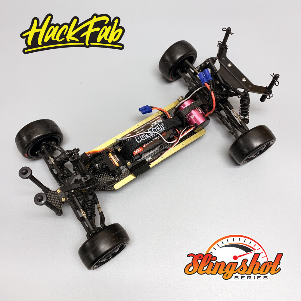 Losi Mini-T 2.0 Slingshot drag chassis conversion kit