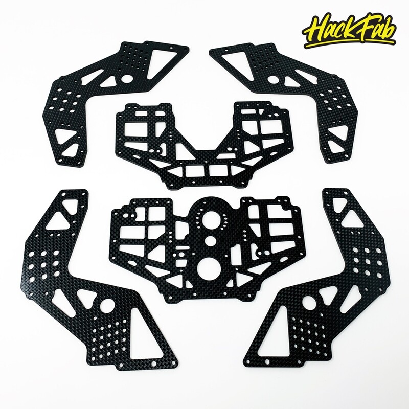 Losi LMT Monster Truck Carbon Fiber Chassis Plate Kit